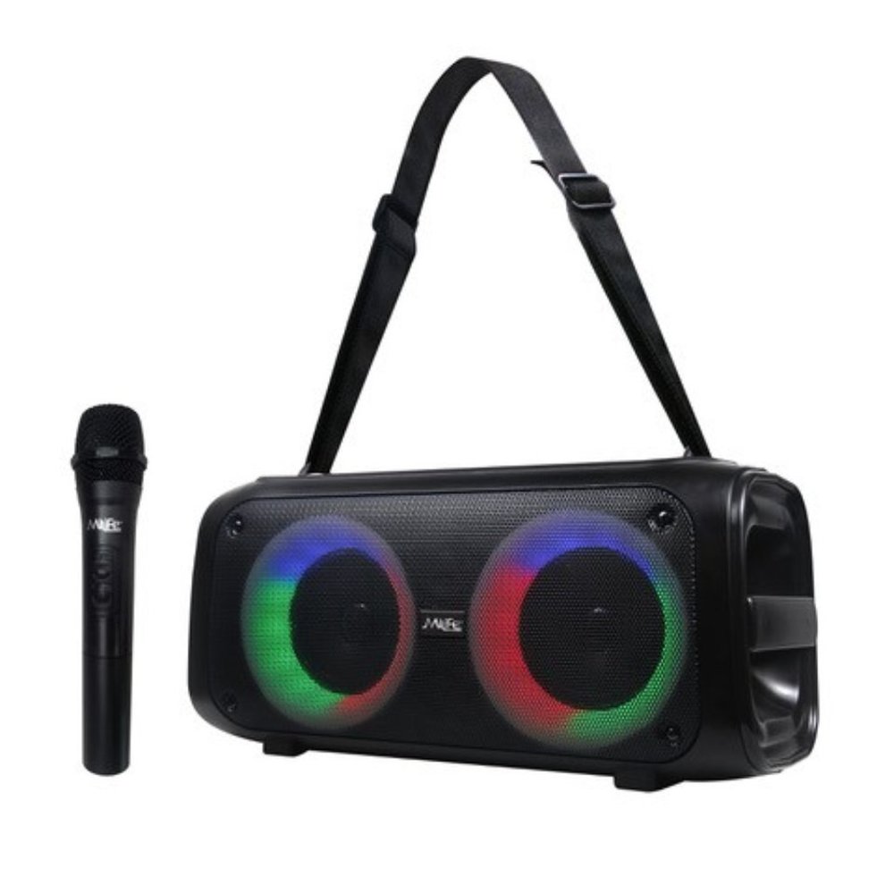 New and unopenedPortable Bluetooth Party Speaker Multi Color LED Lights Includes